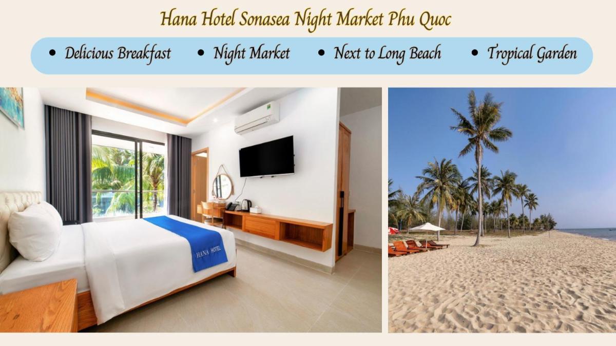 Hana Hotel Sonasea Night Market Phu Quoc Exterior photo